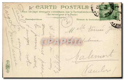 Aix-en-Provence — Pałac Sądowy — wydawca L. P. N. nr 2612 — Rewers