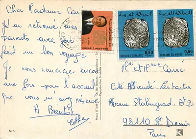 Casablanca — vista panoramica — Foto ITTAA — Verso