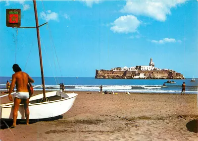 Cidade de Marrakech — vista da praia e do castelo de Ifni — editor Club Méditerranée, n°12