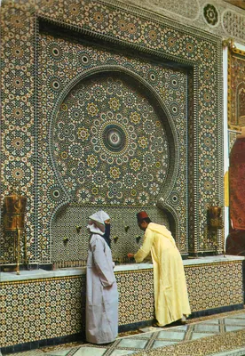 Palácio Mnabhi — Fès — Éditions Couleurs Naturelles, n° M 227