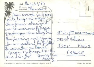 Fès — Vista geral — Casa-images, Casablanca — Verso