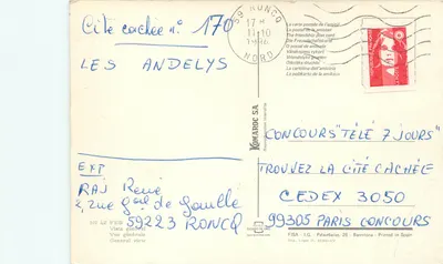 Fès — Vista general — Komaroc SA n° 170 — Reverso