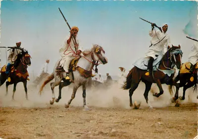 Corrida de cavalos em Casablanca — Fantasia — Editor Fantasia, Ref. 8013