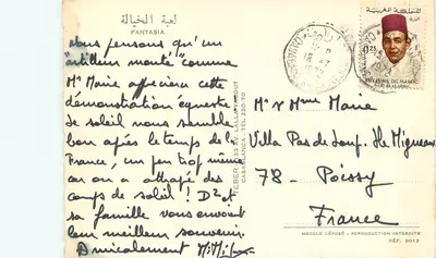 Corrida de cavalos em Casablanca — Fantasia — Editor Fantasia, Ref. 8013 — Verso