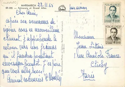 Palmeraie i Wielki Atlas — Marrakech — Wydawnictwo Bertrand — Rewers