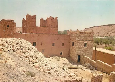Castelo de Tadoula — Ouarzazate — editor COLOR MARRAKECH, n° 208