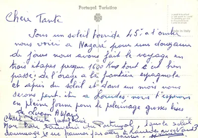 Mosteiro de Batalha — Portugal — editor Portugal Turístico, n° 329 — Verso