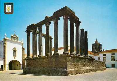 Ruínas do Templo Romano ou de Diana — Évora (Portugal) — LIFER-Porto