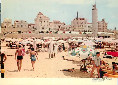 Figueira da Foz (Portugal) — Praia-Esplanada — Éditions Águas da Costa