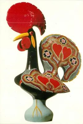 Galo típico — Edição a cores n° 81 — J. VALLE — Lisboa