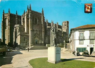 Estátua de Don Sancho I — Guarda (Portugal) — Editor LIFER-PORTO, n° 174