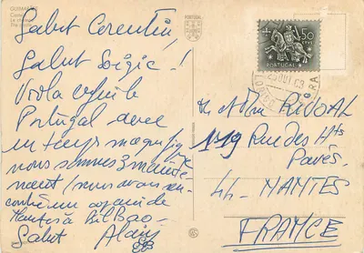 Zamek w Guimarães — Portugalia — wydawca Guimarães — Rewers