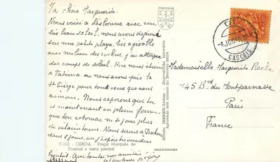 Widok z powietrza z Lizbony — flaga portugalska — Wydawnictwo IBEDEX, F-102 — Rewers