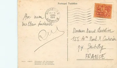 Monumentum Odkryć — Lizbona — Portugal Turístico 755/22 — Rewers