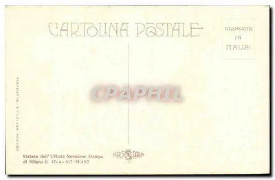 Port nocny — zachód słońca — wydawnictwo artystyczne ARS CARA, N.407 — Rewers
