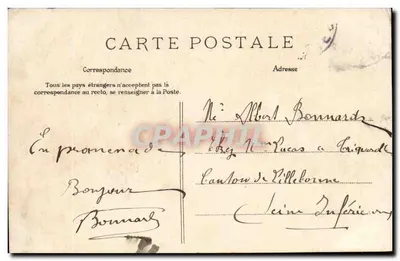 Suresnes — Bords de Seine — C.L.C. — Verso