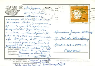 Machico — Madeira — Dystrybutor: Francisco Ribeiro — Rewers