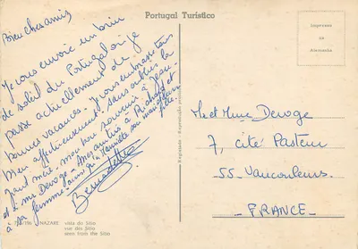 Nazaret — widok z Sitio — Portugal Turístico — Rewers