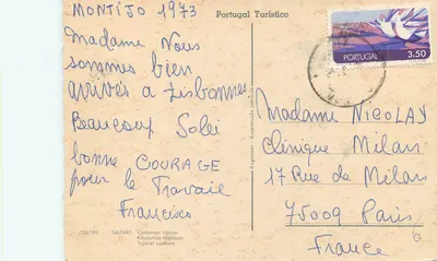 Nazare — rybacy i rybackie kobiety w strojach tradycyjnych — Portugal Turístico — Rewers
