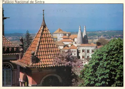 Palácio Nacional de Sintra — vista panorâmica — Éditions Luar