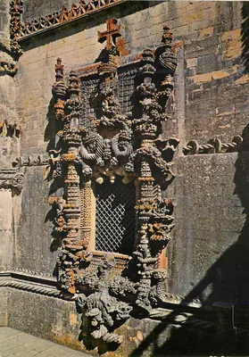 Tomar — Janela da igreja do Convento do Cristo — Edição Ótica