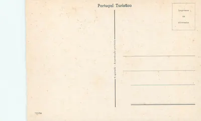 Palácio da Pena — Padrão dos Descobrimentos — Embarcação a vela tradicional — Portugal — Verso