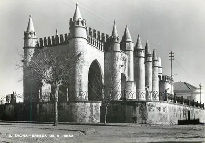 Évora — Ermida de S. Braz — Edição postal — Lisboa