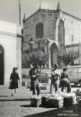 Évora — Igreja de S. Francisco — Edição Gaspar, Évora
