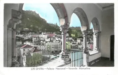 SINTRA — Palácio Nacional — Varanda Manuelina — n° 239