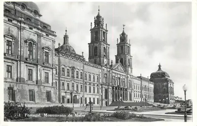Monumento de Mafra — Portugal — Edição TORRES, n° 553