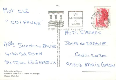 Puerta de Bisagra — Palma de Mallorca — Éditions Palma — Verso