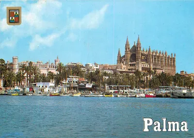 Palma — Catedral e "La Lonja" — Escudo de Oro Baleares, S.A. n° 2885
