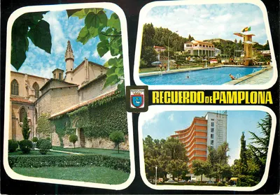 Pamplona — Catedral, piscina e hotel — Éditions Piqué, n° 31