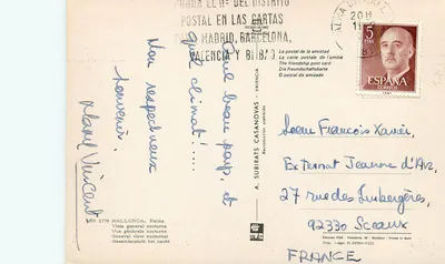 Mallorca — Ogólny widok nocny — Wydawnictwo FISA, Palaudaria, 26 - Barcelona — Rewers