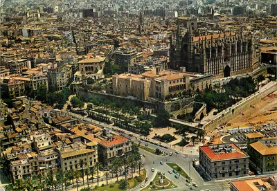 Palma de Mallorca — A Catedral (Século XIII) e o Palácio da Almudaina — Ediciones Palma