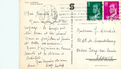 Catedral de Mallorca — Palma de Mallorca — Editor N° 25 — Verso