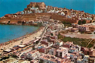 Peniscola — vista aérea — Gráficas Harris