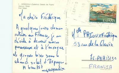 Peñíscola (Castellón) — szczegół portu — García Garrabell & Cia. S.R.C. — Rewers