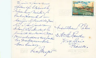 Peniscola — ogólne widoki — Wydawnictwo Aldea, nr 53 — Rewers