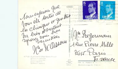 Playa de Aro — Costa Brava — wydawca FISA-I.G. n°32 — Rewers