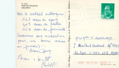Port Pollença — widok portu z hotelu Bahía — wydawca N. 1102 — Rewers