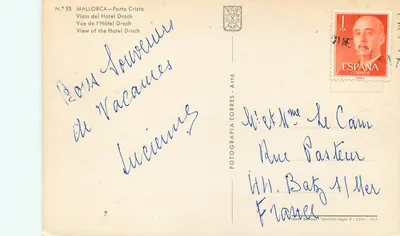 Porto Cristo — Widok Hotelu Drach — Fotografía Torres, Art.6 — Rewers