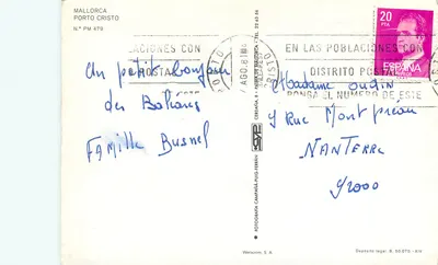 Plaża Porto Cristo — Majorka — wydawca Wercrom, n° PM 479 — Rewers