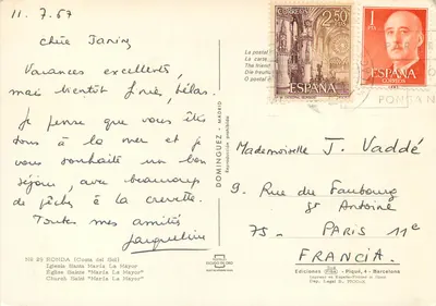 Ronda (Costa del Sol) — Kościół Santa María La Mayor — Wydawnictwo Piqué, nr 29 — Rewers