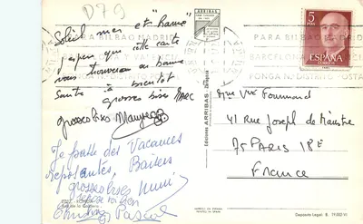 Ronda — widok panoramiczny z wzniesienia — Wydawnictwo Arribas, seria 2707 — Rewers