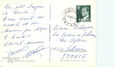 Ronda — Mosty i katedra — wydawca nieznany — Rewers