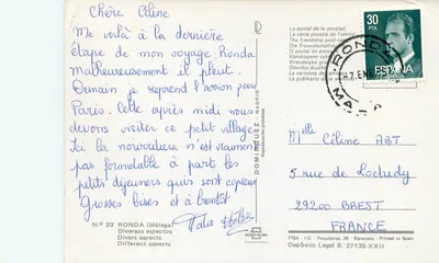 Ronda — Różne aspekty — FISA - I.G. - Palauardias, 26 - Barcelona — Rewers
