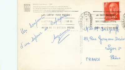 Rosas (Costa Brava) — wioska rybacka na najpiękniejszym golfie świata — Foto J. Ubach Puig — Rewers