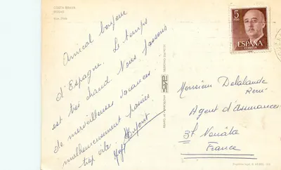Costa Brava — Rosas — Wydawca SYP, nr 2598 — Rewers