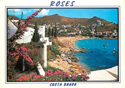 Rosas — Costa Brava — Editor Foto-Editions CATALAN BARÇ — Série VIDA Y COLOR